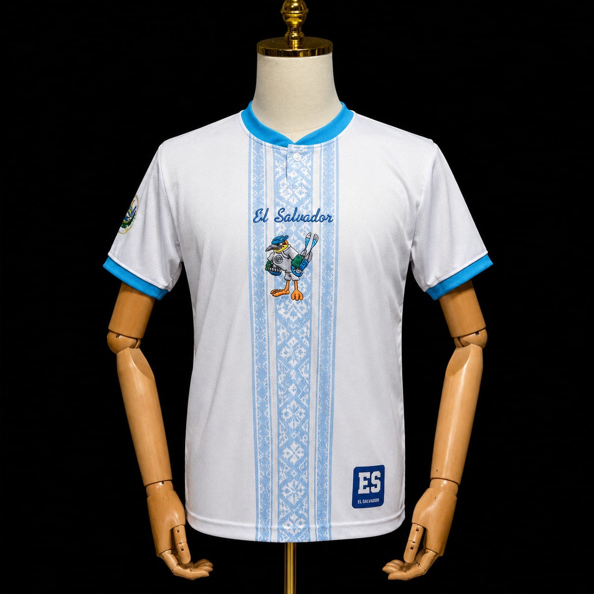 Camisa El Salvador Torogoz Minimalista
